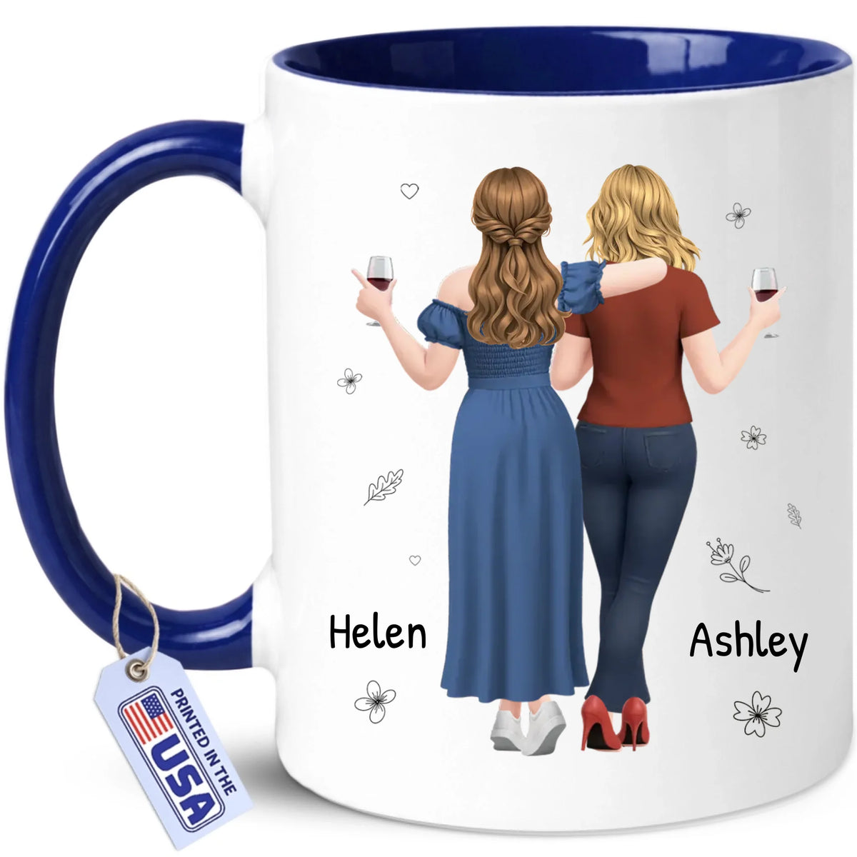 ACCENT MUG - NAVY - 01