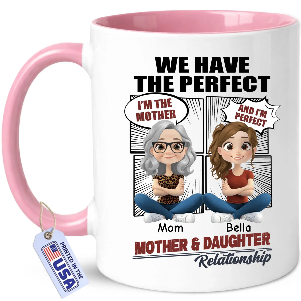 ACCENT MUG - PINK - 02